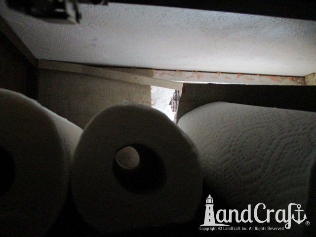 Forest River RV with tear punctured through due to an accident