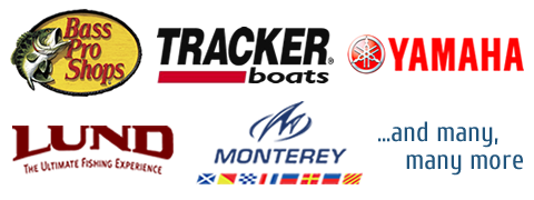Trusted by Bass Pro Shops, Tracker boats, Yamaha, Lund, Monterey, and many more