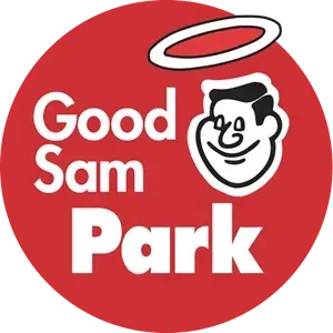 RV park special: Mountain View RV Park advertisement with scenic landscape and 10% off for April/May bookings.