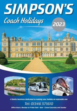 simpson's coach tours brochure 2023