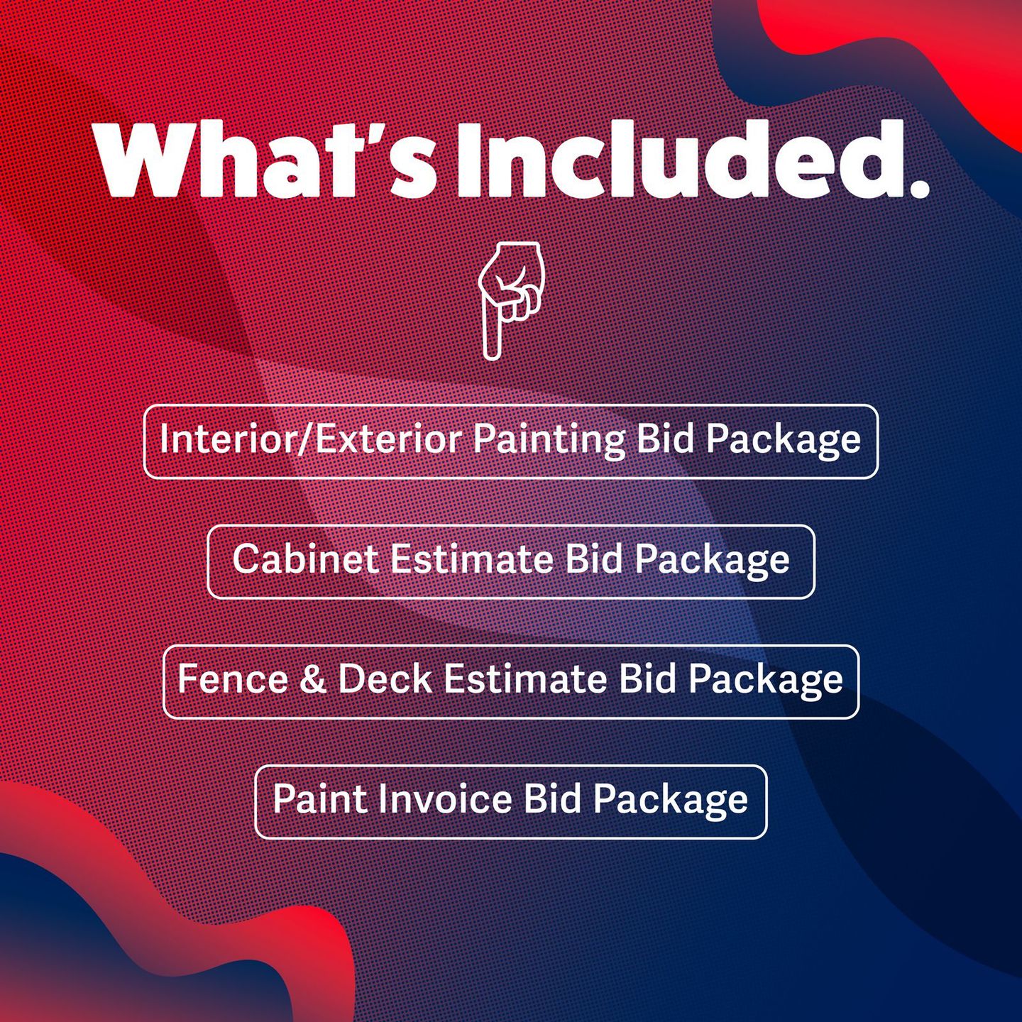 What is included in the Paint Life Bid Package