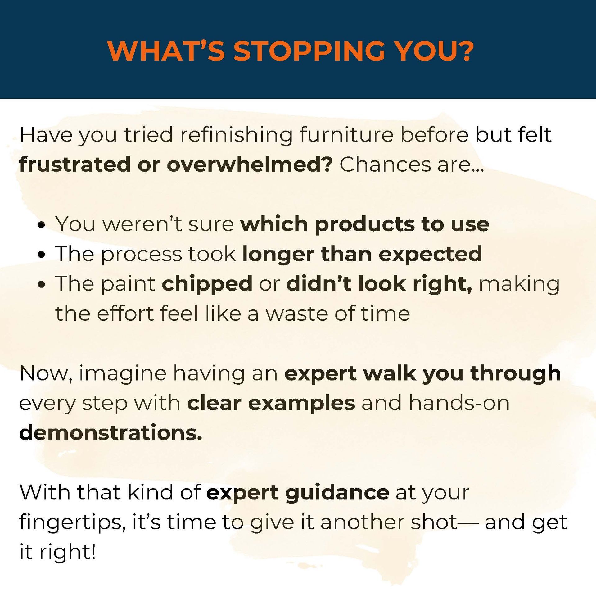 Paint Life Online Furniture Flipping course description thumbnails.