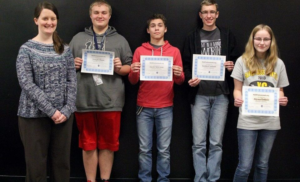 students coding class