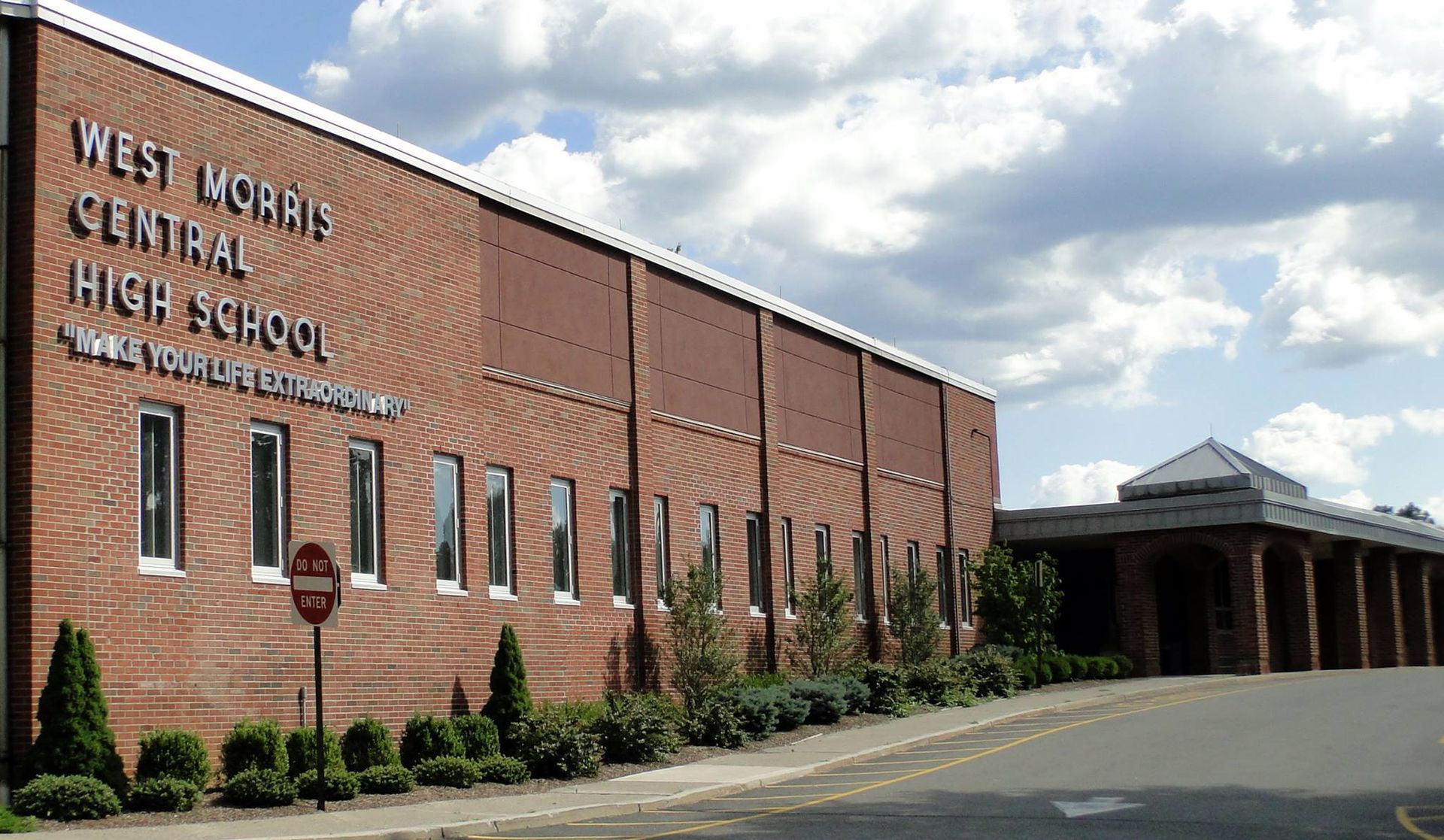 a photo of west morris central high school in New Jersey