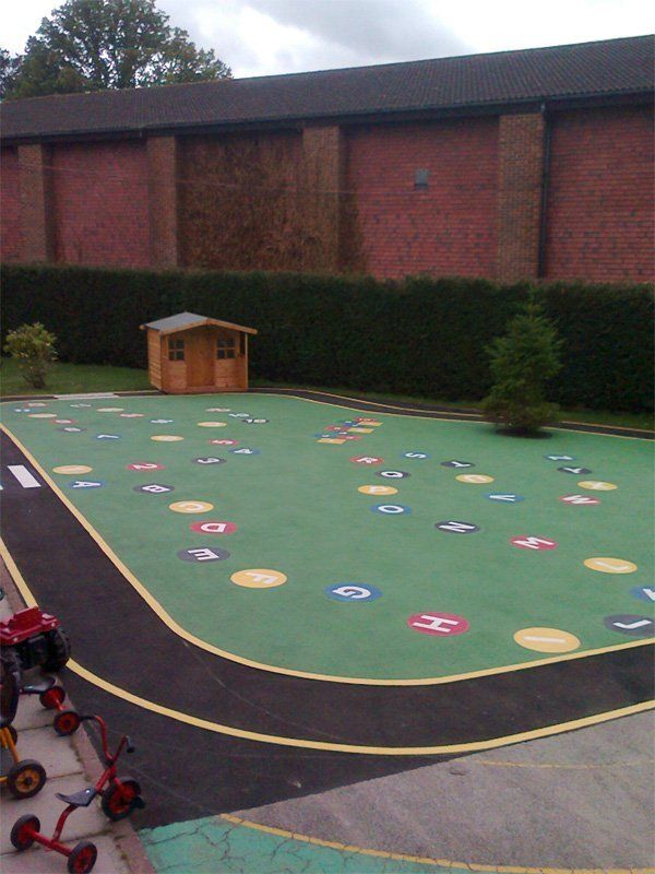 Playground marking 001