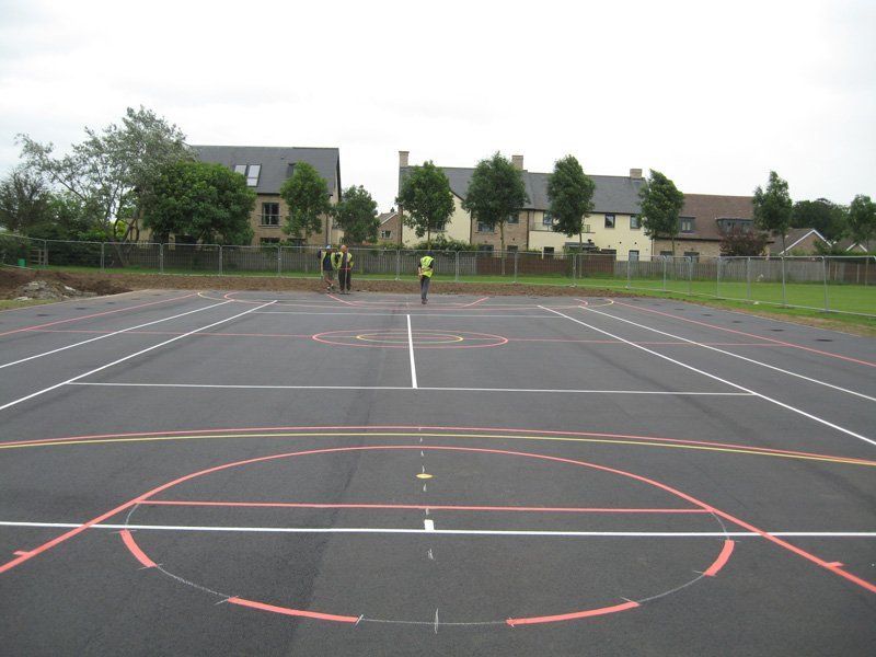 Sports court marking 001