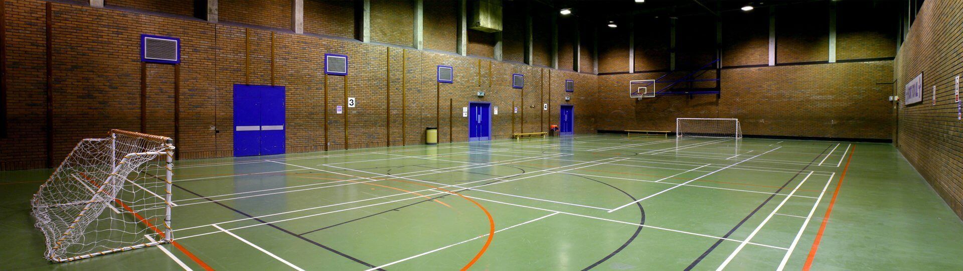 Indoor court marking image