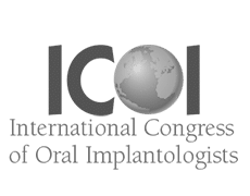 The logo for the international congress of oral implantologists