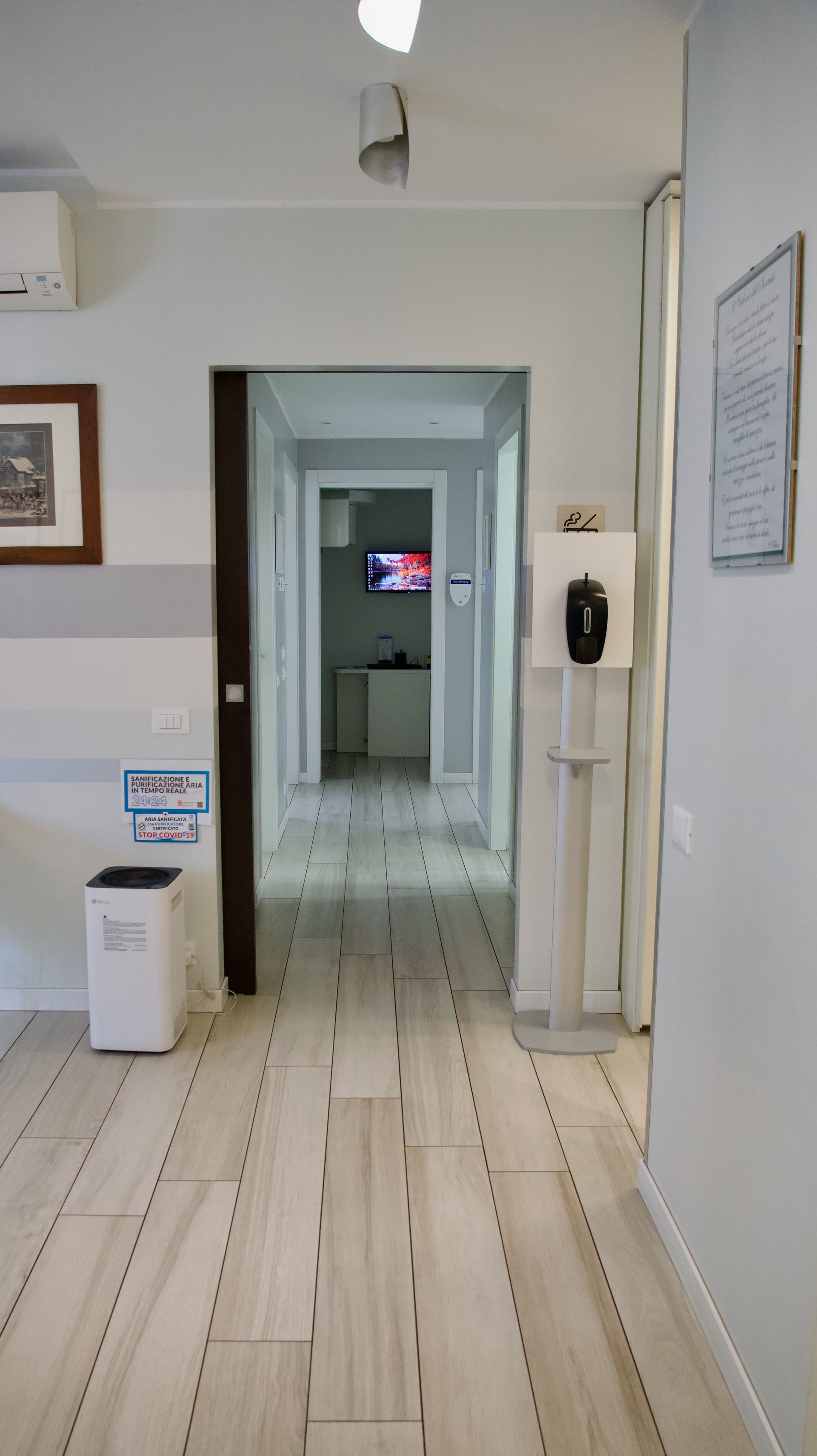 Ingresso dello studio