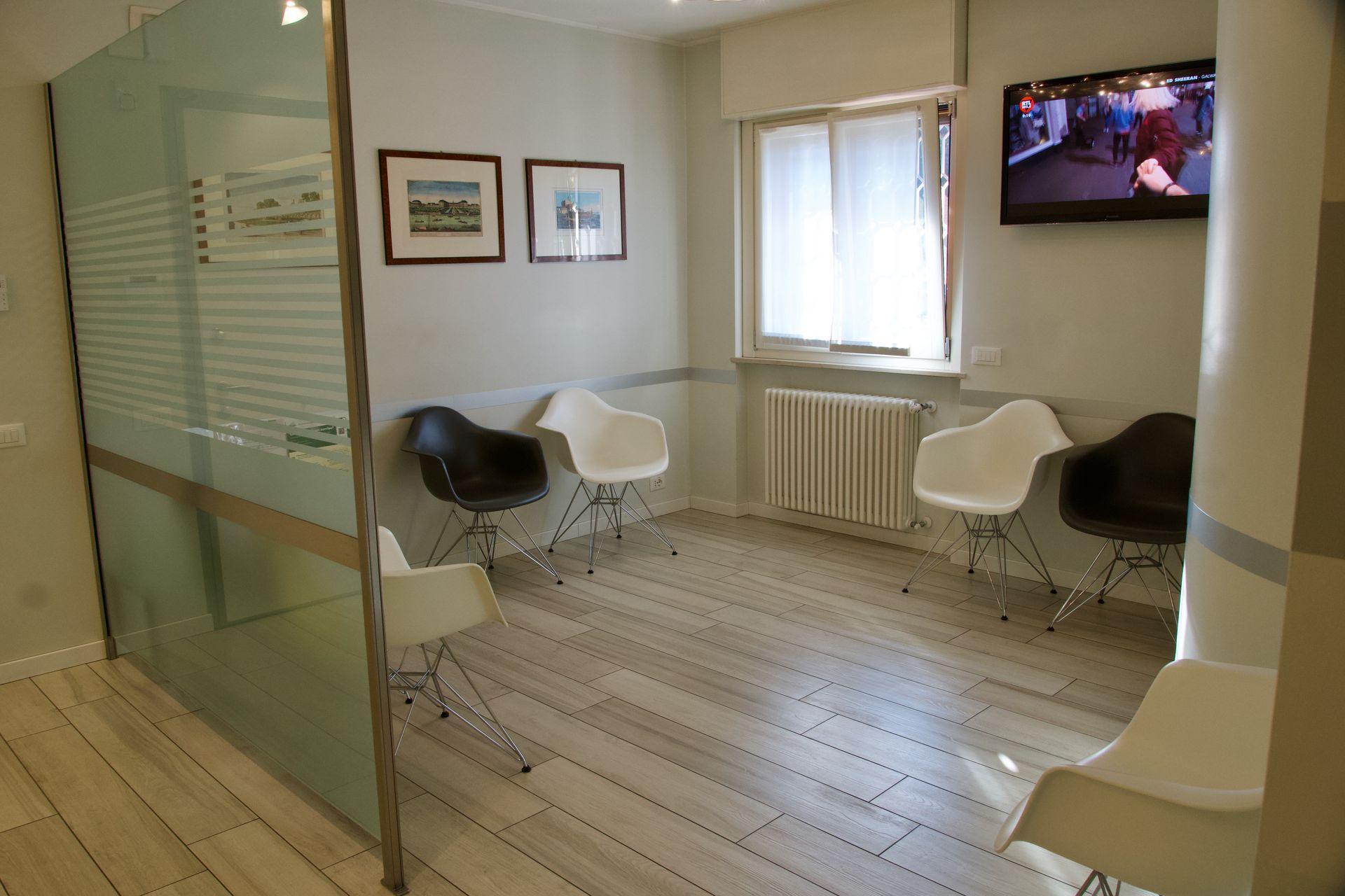 Ingresso dello studio