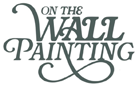 It is a logo for on the wall painting.