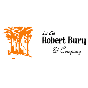 Un logo pour la compagnie robert bury & company