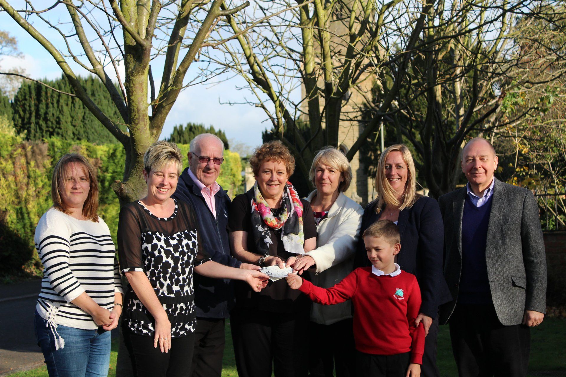 Local organisations receive donation from Misterton Gala Committee