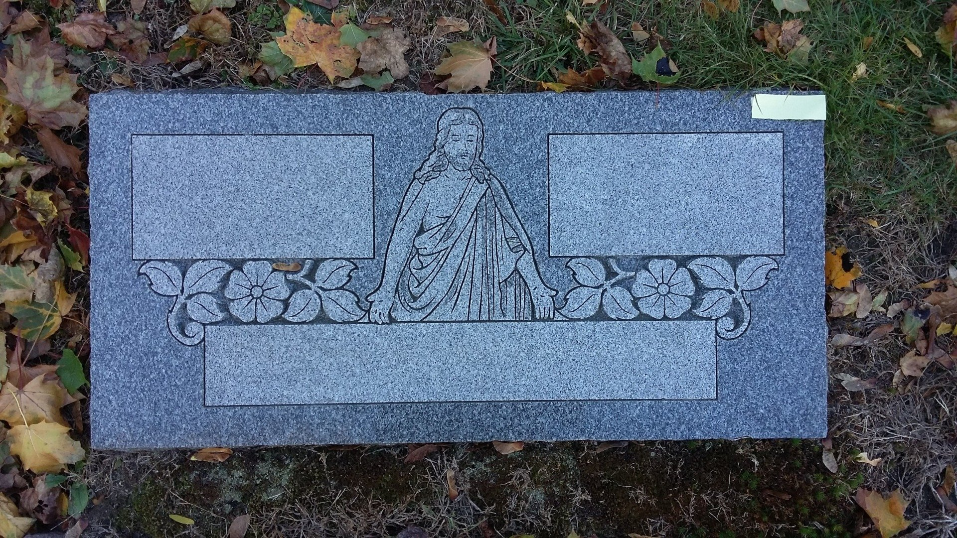 Picture Of White Style Gravestone | Worcester, MA | EGMC