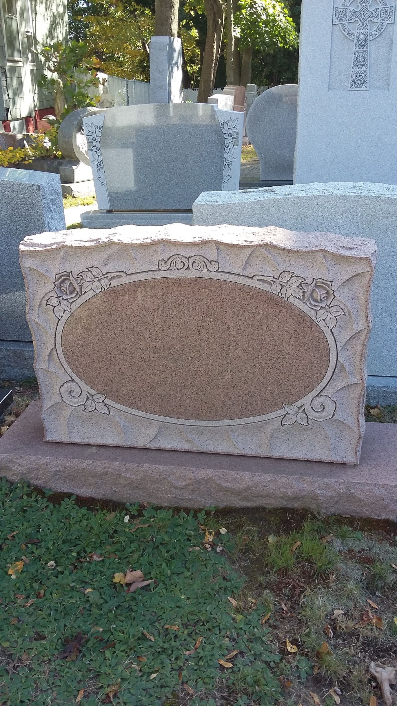 Close Up Picture Of Gravestone  | Worcester, MA | EGMC