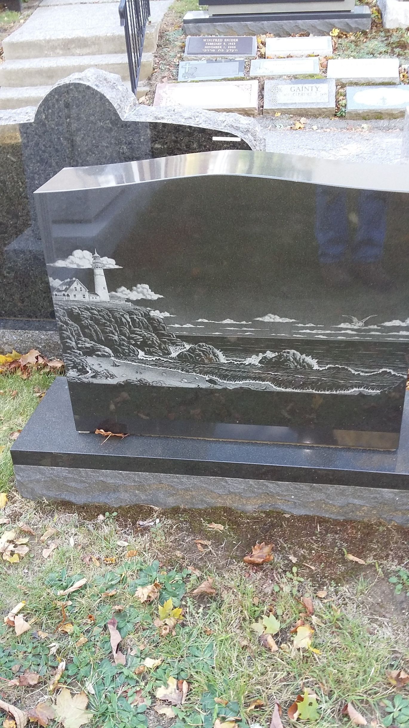 Black Gravestone  | Worcester, MA | EGMC