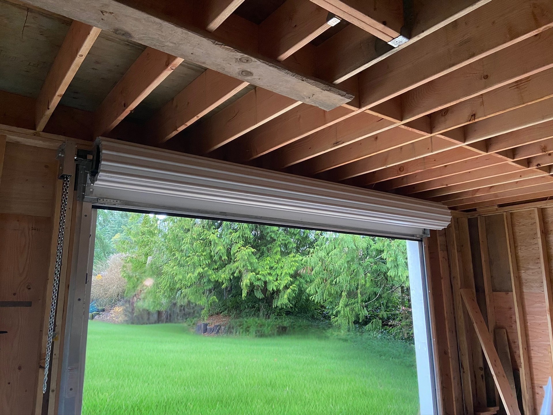 Traditional roll up steel garage doors with smooth operation by Garage Tech serving Mill Creek, WA