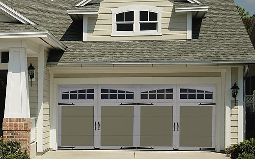 Residential wood carriage garage doors built with attention to detail by Garage Tech serving Mountlake Terrace, WA

