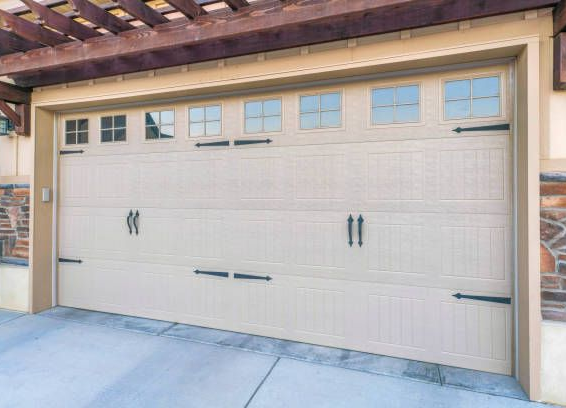 Carriage style steel garage door designs by Garage Tech serving Snohomish, WA