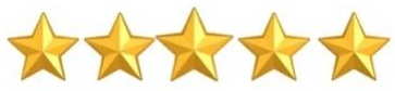 Picture of Five Stars for great service 