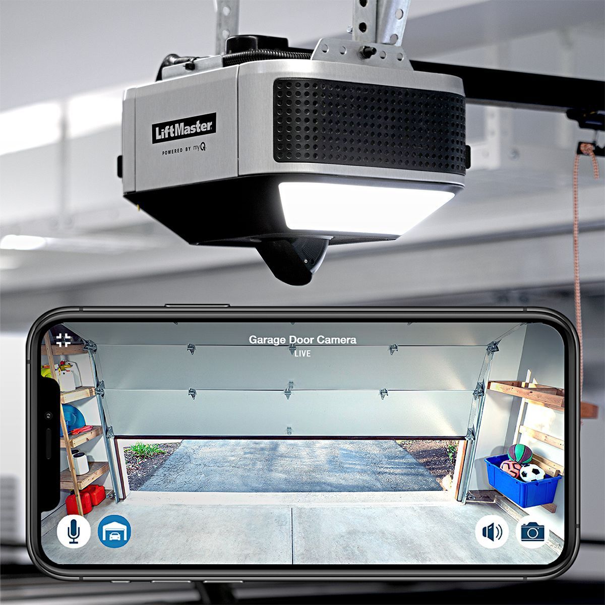 LiftMaster 6580L garage door opener by Garage Tech serving Lynnwood, WA