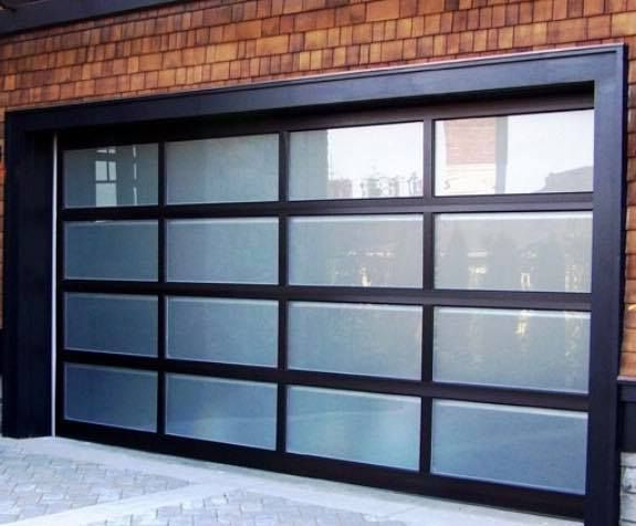 Contemporary garage doors emphasizing clean design by Garage Tech serving Lynnwood, WA