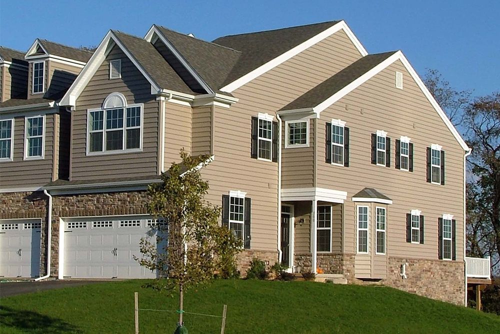 Town Home Side Exterior | Sal Lapio Homes