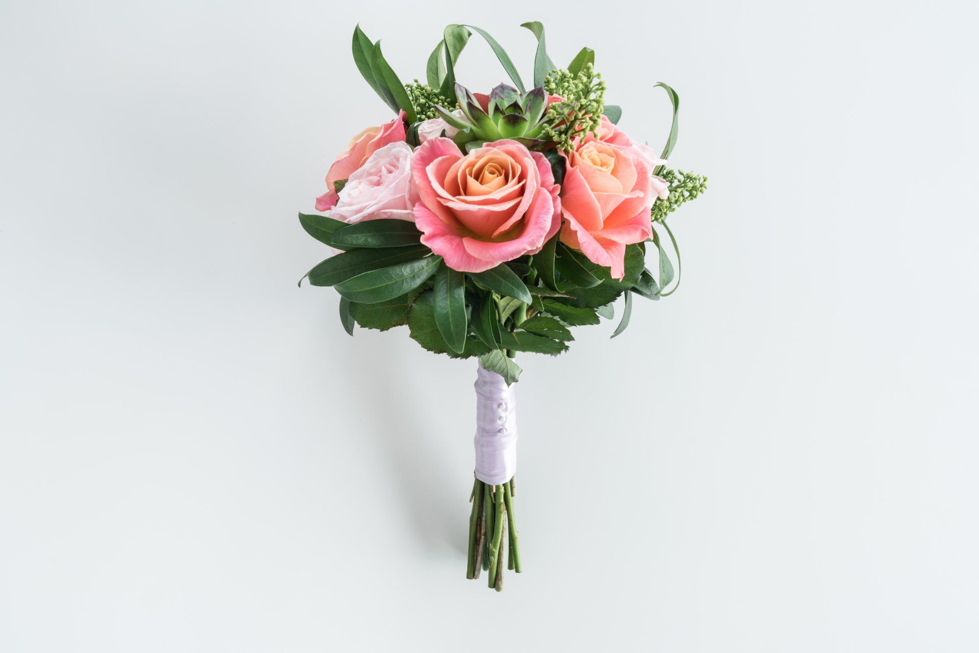 Small Pink Rose Bouquet — Pink Roses in Dallas, Texas