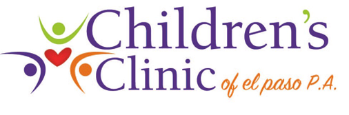 A logo for children 's clinic of el paso pa