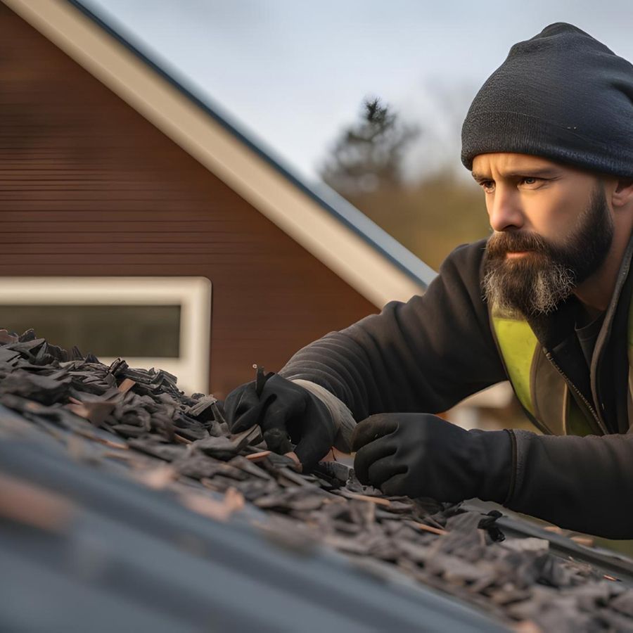 repairing a leaky roof