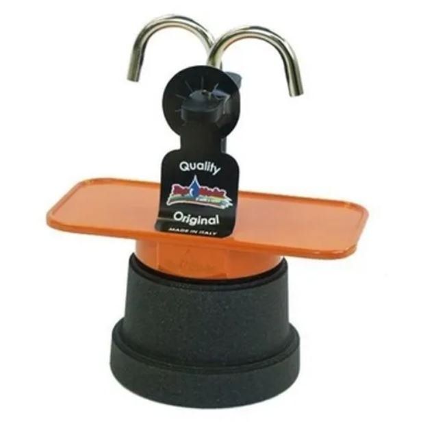 vari modelli colorati di caffettiere