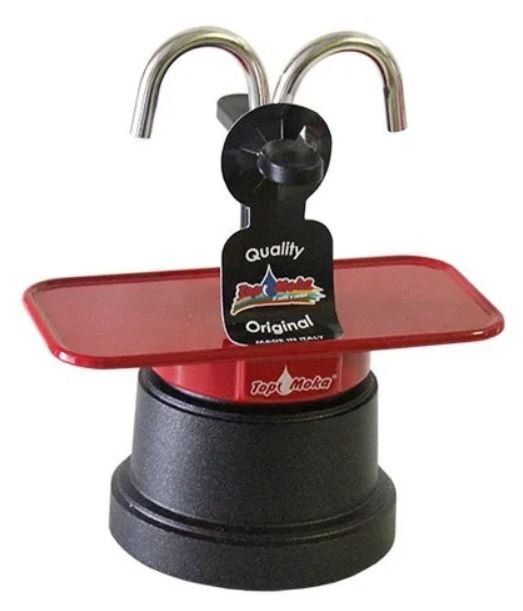 vari modelli colorati di caffettiere