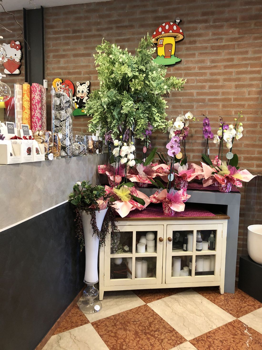 negozio di piante e decorazioni floreali