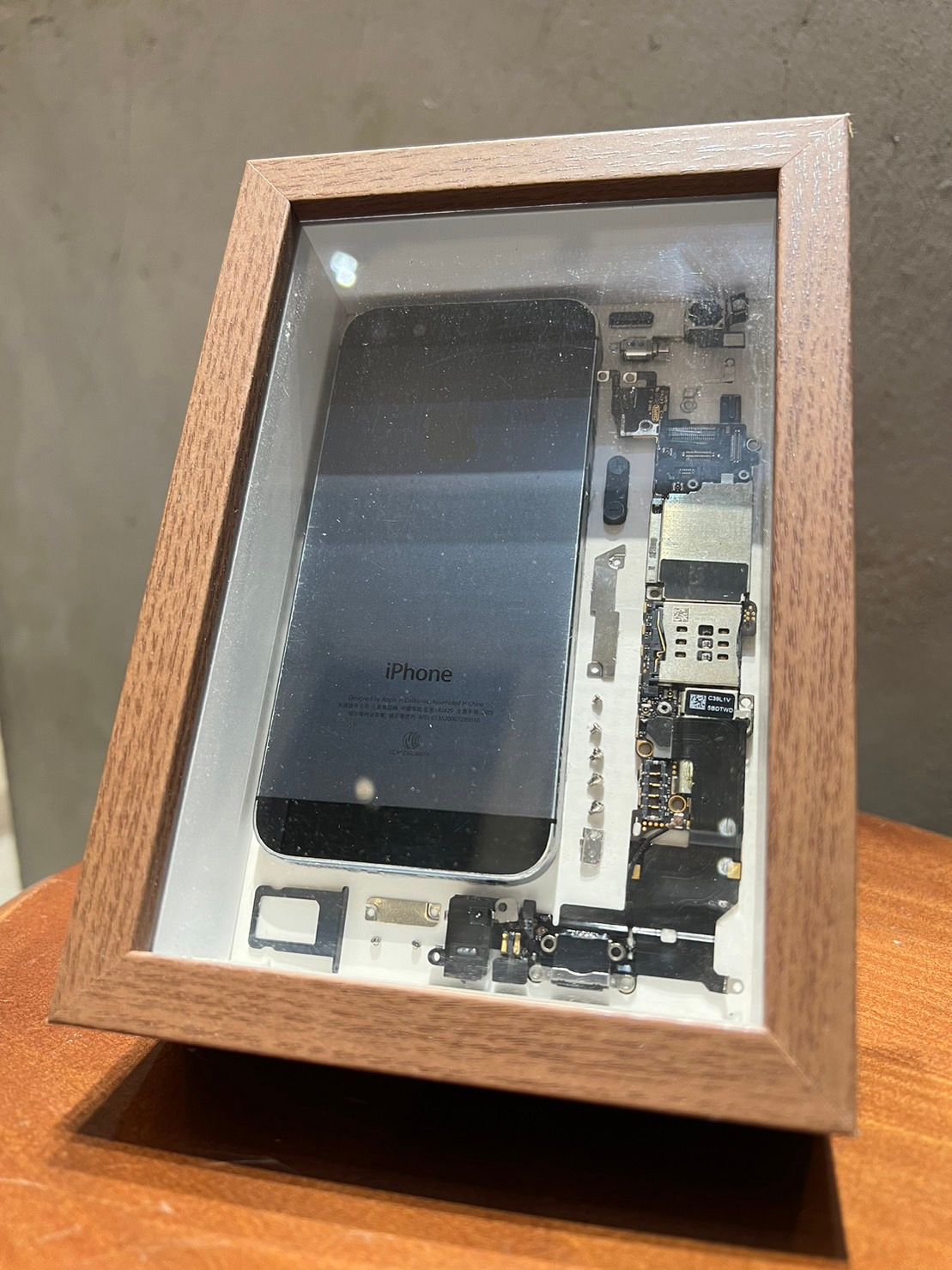 裡面有手機的相框