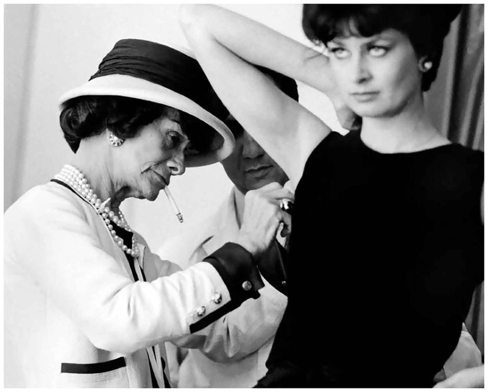 The french designer Gabrielle Bonheur Chanel also known as Coco Chanel.