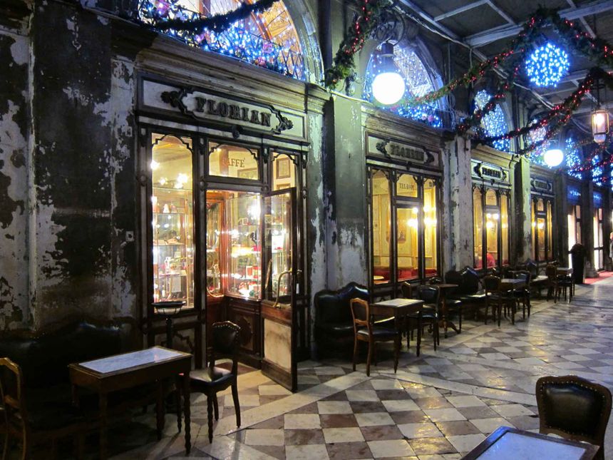 Caffe Florian in Venice, Italy