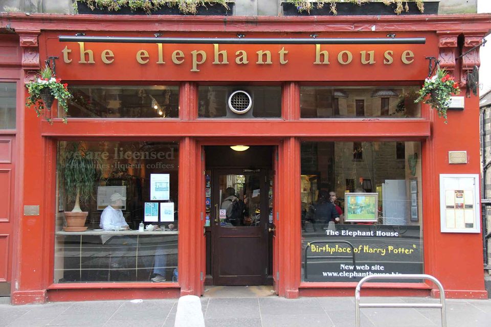 The Elephant House in Edinburgh, Scotland