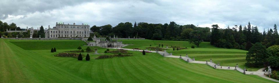 Powerscourt Gardens in Enniskery, County Wicklow, Ireland