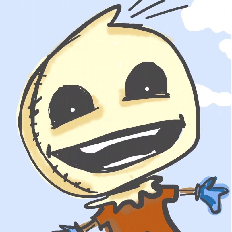 Sketch by Scriba of cartoon character
