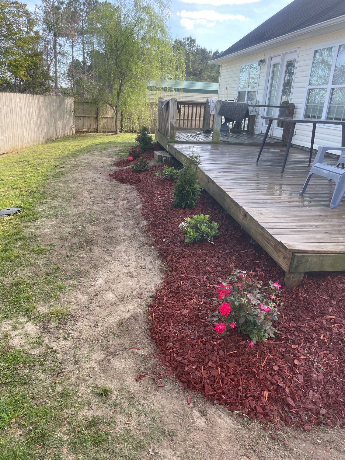 A Deck In The Backyard — Leland, NC — Coastal Exterior Solutions