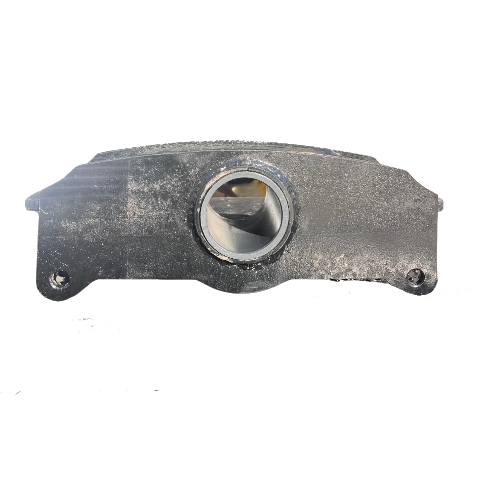 Pinza de freno de automóvil de color negro.