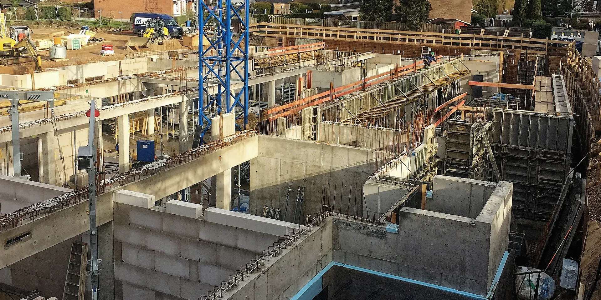 Baustelle Fachpflegezentrum Wahlstedt