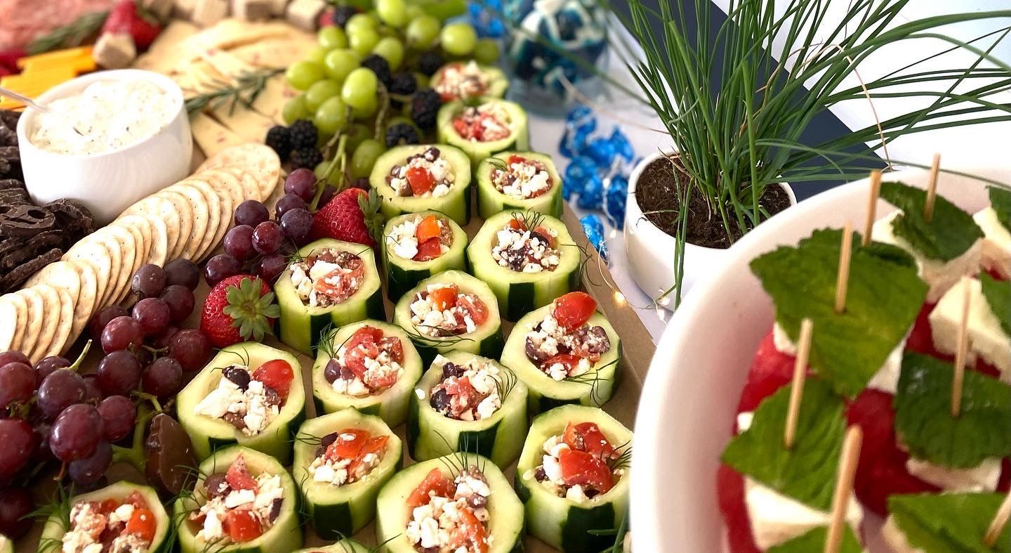 A table topped with a variety of fruits and vegetables.
