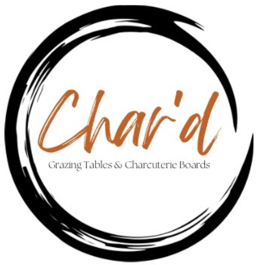 A logo for grazing tables and charcuterie boards.