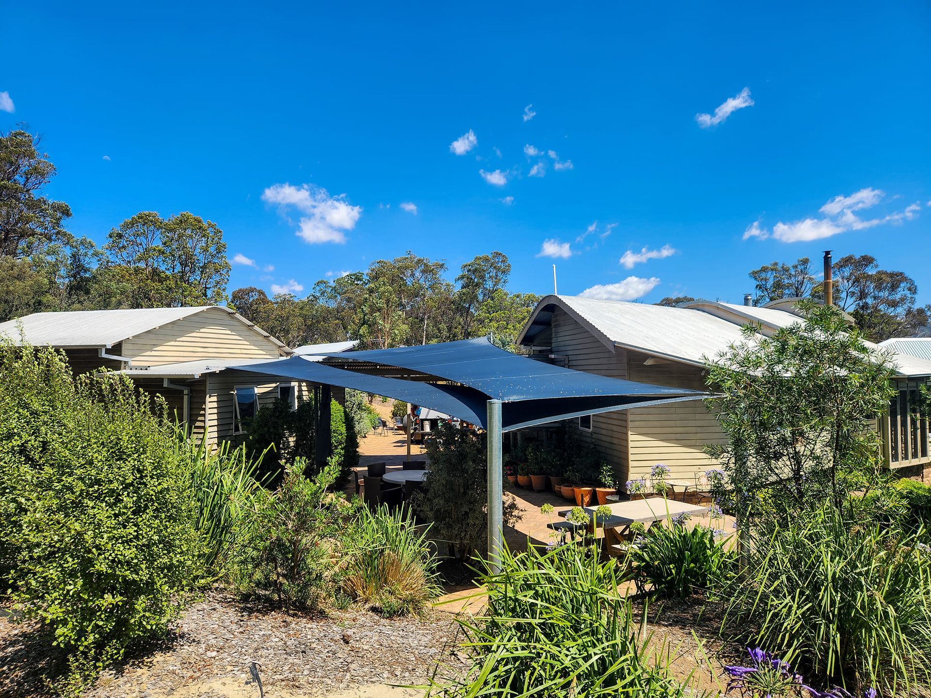 Shade Sail on the Front of a House - New England Shade Sails in North Tamworth, NSW