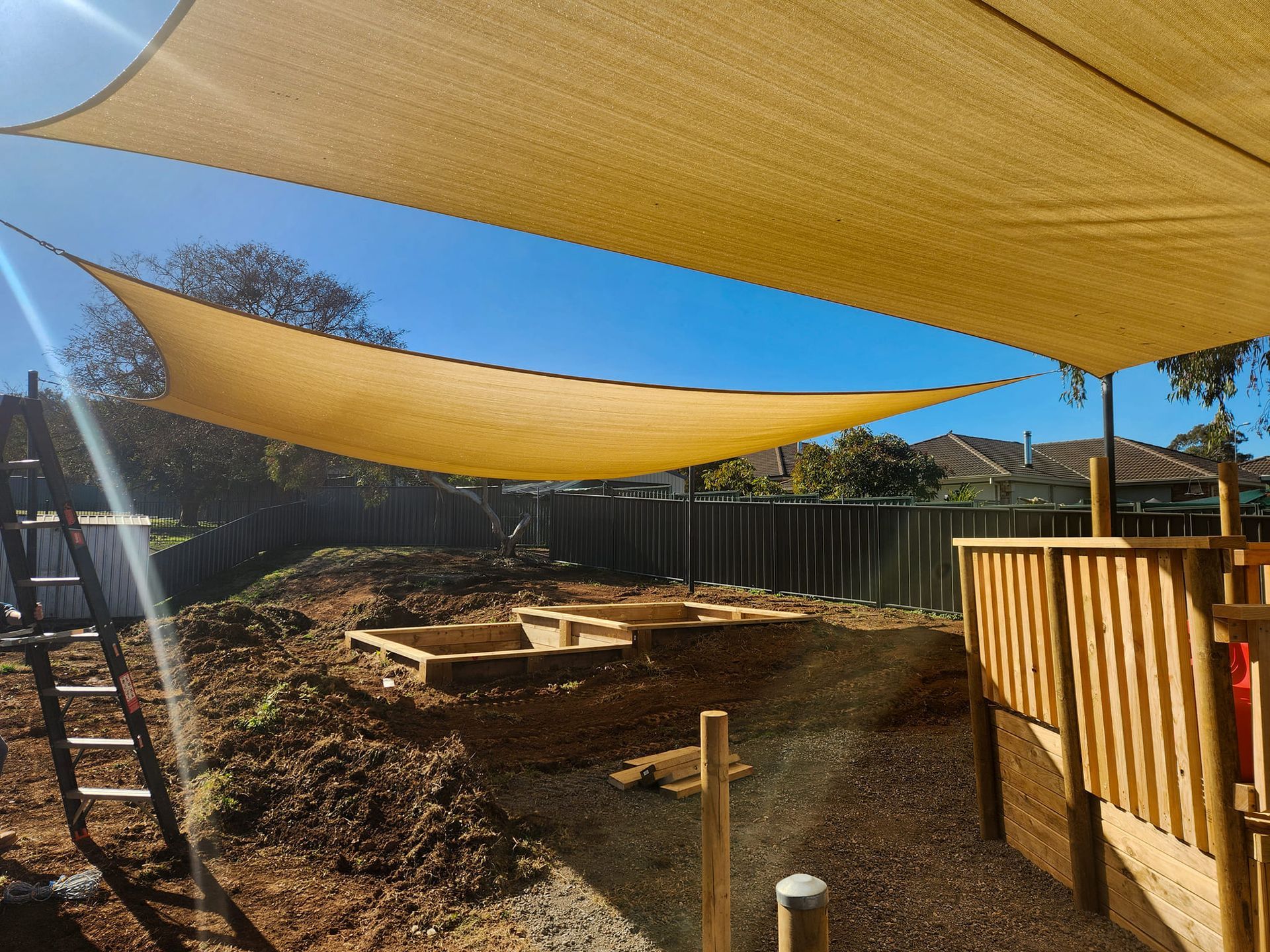 Two Shade Sails - New England Shade Sails in North Tamworth, NSW