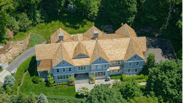 Top View of The House — Fairfield, CT — Stephen Gidley Inc.