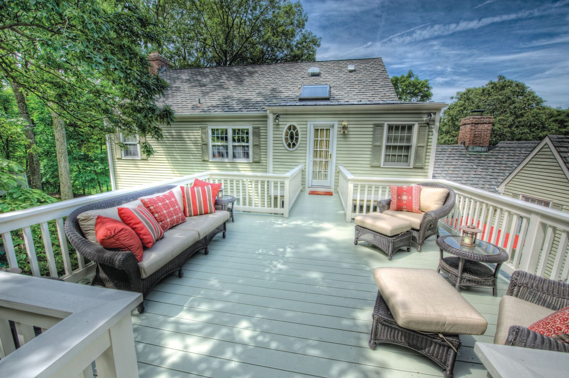Deck with Chairs and A Table — Fairfield, CT — Stephen Gidley Inc.
