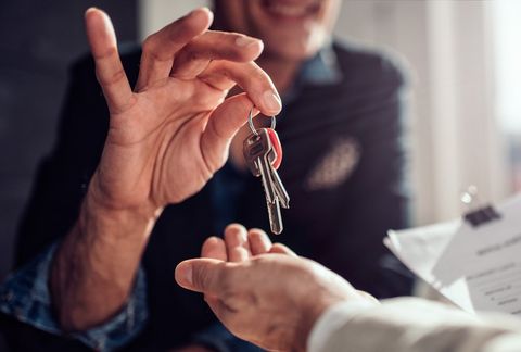 Handing Over Keys — Gastonia, NC — Lytten Locksmith Inc.