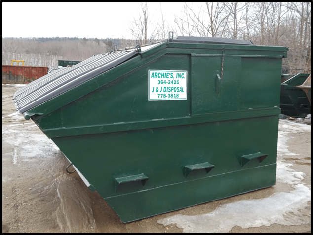 dumpster-services - Mexico, ME - Archie's Inc dba J & J Disposal